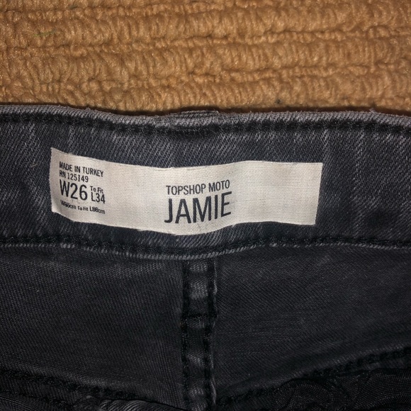 Grey jamie jeans from Topshop - Picture 4 of 4